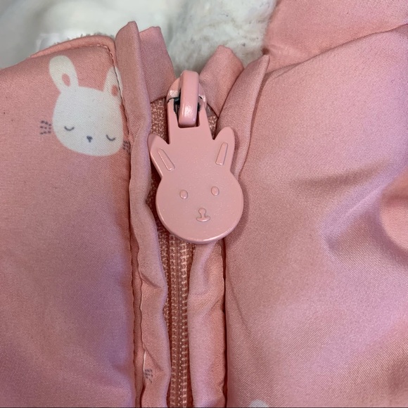 Mayoral designer bunny snowsuit with booties and mitts (12 Months) - Picture 2 of 6